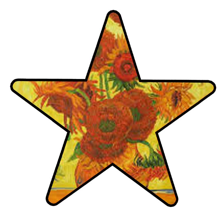 Artist Vincent Van Gogh Star