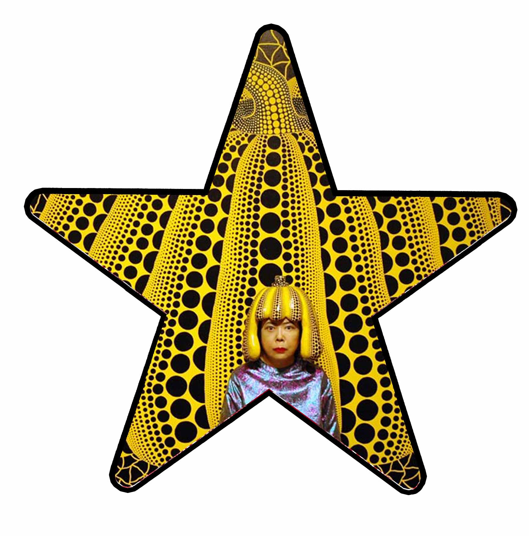 kayoi kusama star pumpkin