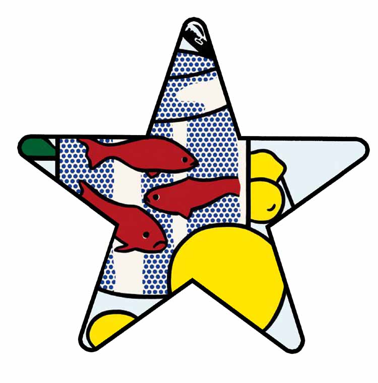 roy lichtenstein star