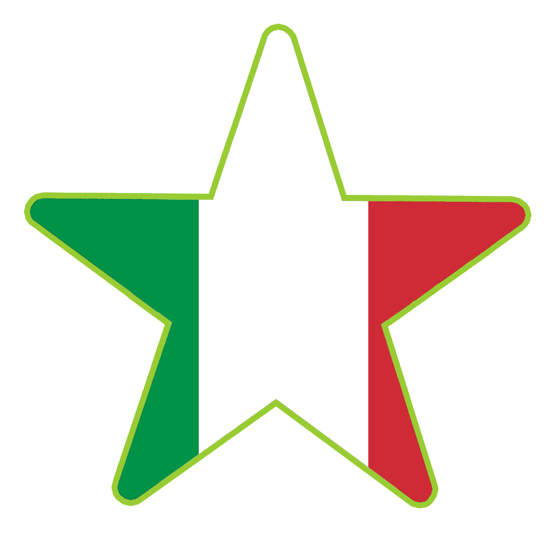 Connections star Languages Italian flag